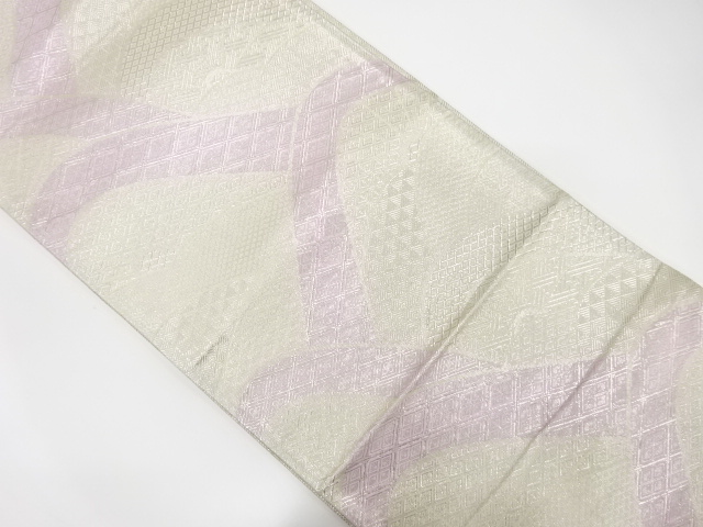 JAPANESE FUKURO OBI / SAGANISHIKI / WOVEN CLASSICAL PATTERN